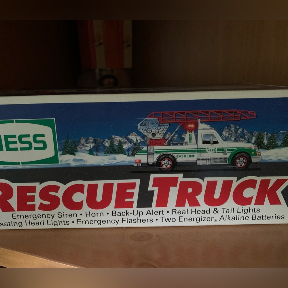 Hess Rescue Truck 1994 EUC